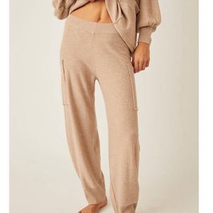 FREE PEOPLE Snuggle Season Jogger / Oatmeal